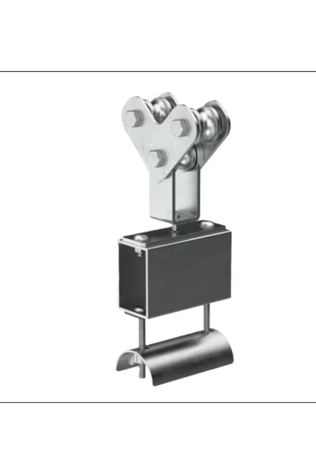Yassı Kablo Halat Ön Makarası Çelik Saddle (10-12 mm)