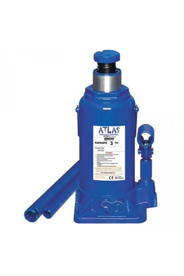 ATLAS PRO ATŞK3 Hidrolik Şişe Kriko 3 Ton